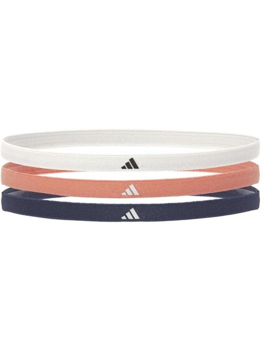 adidas Hairbands Bleu foncé/Orange vif/Blanc