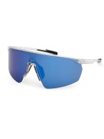 adidas Lunettes de soleil SP0075 Lunettes de soleil, Crystal Lens Blue Mirror