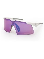 Adidas Sportbrille DUNAMIS EVO-S, SP0107, Erwachsen, Frame white