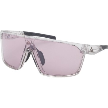 Adidas Sportbrille SP0108, Erwachsen, Frame crystal