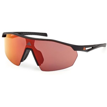 Adidas Sportbrille ANEMOS LIGHT S, SP0116, Erwachsen, Frame matte black