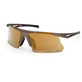 Adidas Sportbrille DUNAMIS BI, SP0119, Erwachsen, matte dark brown