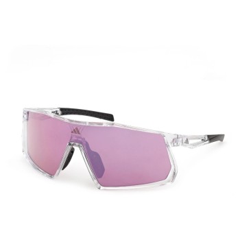 Adidas Sportbrille, KENTRO, SP0123, Erwachsen, Frame crystal