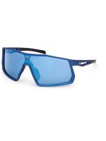 Adidas Sportbrille, KENTRO, SP0123, Erwachsen, Frame matte blue