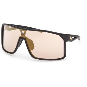 adidas Alcateur SP0124 Lunettes de soleil Matte Black, Brown Mirror