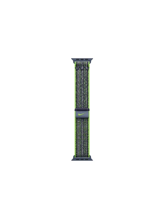 Apple Nike Sport Loop 45 mm vert/bleu
