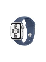 Apple Watch SE 2024 GPS 40 Silver  S, with Denim Sport Band - S/M