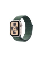 Apple Watch SE 2024 GPS 40 Starlight  Loop, with Lake Green Sport Loop