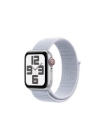 Apple Watch SE 2024 CEL 40 Silver  Loop, with Blue Cloud Sport Loop