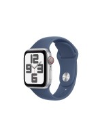Apple Watch SE 2024 CEL 40 Silver  M, with Denim Sport Band - M/L