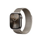 Apple Watch S10 CEL 42 Natural Titaniu Loop, with Natural Milanese Loop