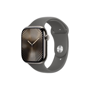 Apple Watch Series 10 46 mm LTE Natural Titanium Sport Gris M/L