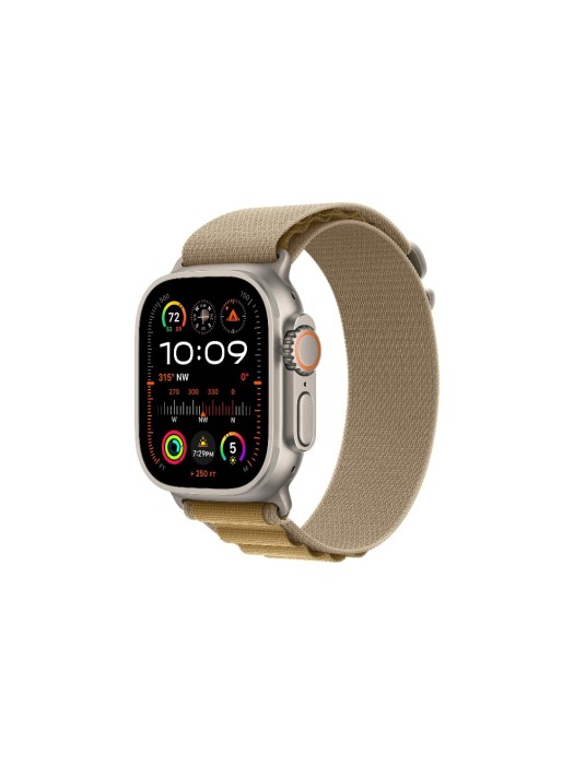 Apple Watch Ultra 2 Natural Titanium Alpine Loop Tan Small