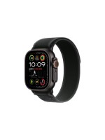 Apple Watch Ultra 2 2024 Black Titanium, with Black Trail Loop - S/M