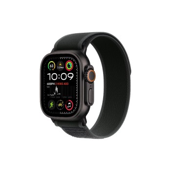 Apple Watch Ultra 2 Black Titanium Trail Loop Noir S/M