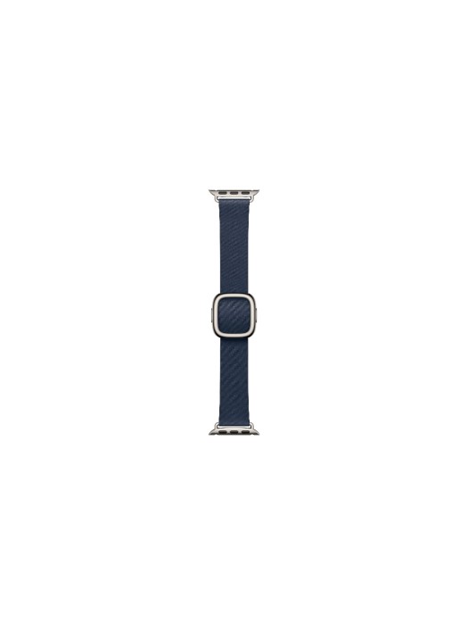 Apple Boucle moderne 42 mm Bleu foncé L