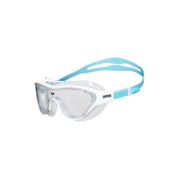 arena Goggle The One Mask Jr, clear/white/lightblue (Indoor/Outdoor) arena Goggle The One Mask Jr, clear/white/lightblue (Indoor/Outdoor)