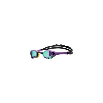 arena Goggle Cobra Ultra Swipe Mir., emerald/plum/cyber lime