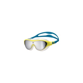 arena Goggle Jr The One Mask Mr, silver/soft green/blue cosmo