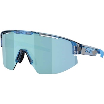 BLIZ Matrix, Transparent Blue, Sportbrille, Lens Smoke w Ice Blue Multi
