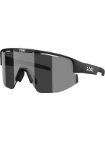 BLIZ MATRIX, MATTE BLACK, Sportbrille, Lens Smoke w silver mirror