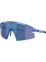 BLIZ P006s, TRANSPARANT BLUE, Sportbrille, Lens Smoke w blue multi