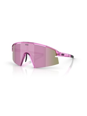 BLIZ P006s, TRANSPARANT PINK, Sportbrille, Lens Brown w rose multi