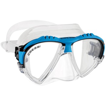 CRESSI Lunettes de natation Matrix Clear/Blue
