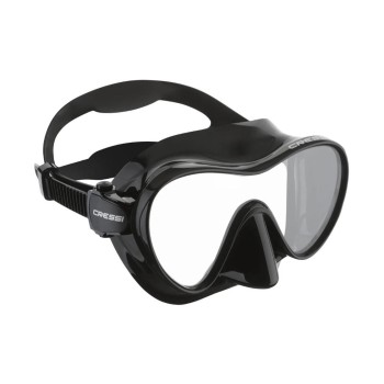 CRESSI F1 MASK SIL, BLACK