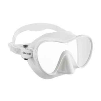 CRESSI F1 MASK SIL, WHITE
