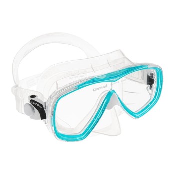 CRESSI ESTRELLA MASK, CLEAR/AQUAMARINE