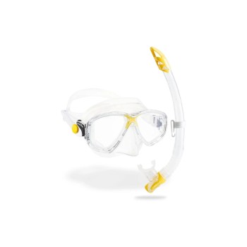 CRESSI Combo tuba Marea + Gamma Clear/Yellow CRESSI Combo tuba Marea + Gamma Clear/Yellow