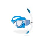 CRESSI MAREA + GAMMA COMBO, CLEAR/BLUE