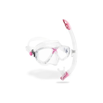 CRESSI Combo tuba Marea + Gamma Clear/Pink CRESSI Combo tuba Marea + Gamma Clear/Pink