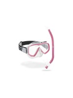 CRESSI Estrella Junior + Top Snorkel Combo Pink