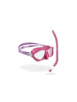 CRESSI Moon + Top Snorkel Combo Pink/Lilac