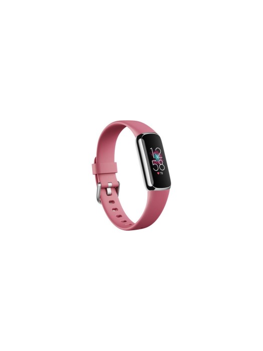 Fitbit Traqueur d'activité Luxe Rose/Gris