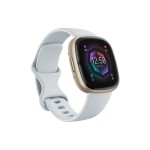 Fitbit Sense 2 Smartwatch, blue mist/soft gold
