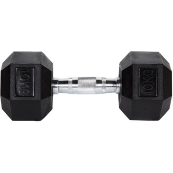 Fitcom Hex Dumbbell 10 kg, 10kg Fitcom Hex Dumbbell 10 kg, 10kg