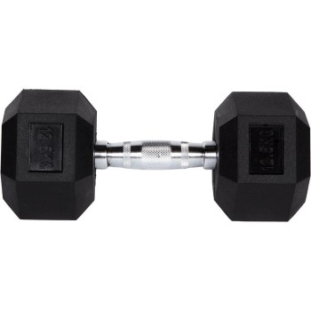Fitcom Hex Dumbbell 12.5 kg, 12.5kg Fitcom Hex Dumbbell 12.5 kg, 12.5kg