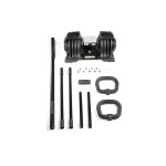 FitEngine Hanteln verstellbar 3-24kg, Kurzhantel oder Langhantel 3-24kg