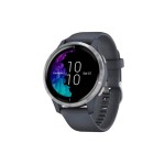 GARMIN Montre de sport Venu 2 Bleu gris/Argent