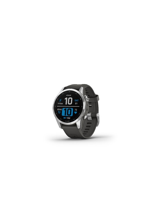 GARMIN Montre de sport Fenix 7S Anthracite/Argent