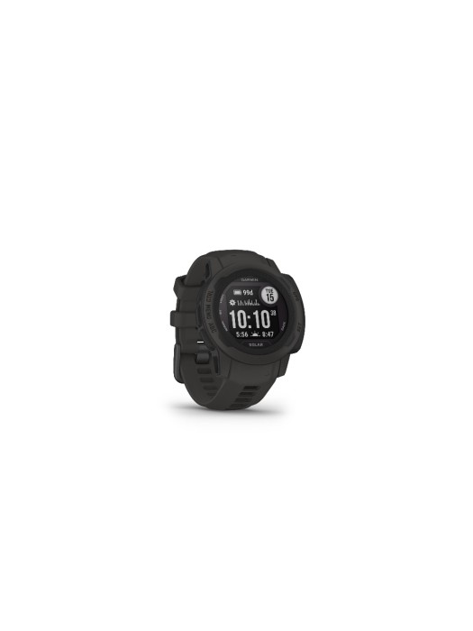 GARMIN Montre de sport Instinct 2S Solar, Anthracite/Noir