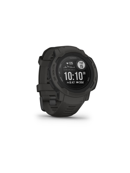 GARMIN Montre de sport Instinct 2, Anthracite/Noir