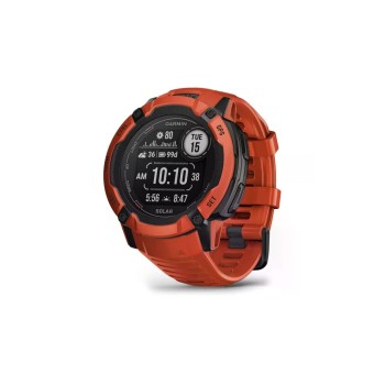 Garmin Instinct 2X Solar, 50mm Gehäuse, Flame Red