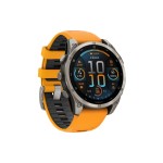 GARMIN Montre de sport Fenix 8 AMOLED Sapphire, 47 mm Graphite/titane