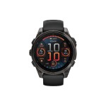GARMIN Montre de sport Fenix 8 AMOLED Sapphire, 47 mm Noir/titane