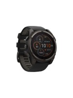 GARMIN Montre de sport Fenix 8 Solar Sapphire, 51 mm Noir