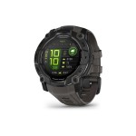 Instinct 3 - 50 mm, AMOLED, black  with Silikonband, 26mm Kohle